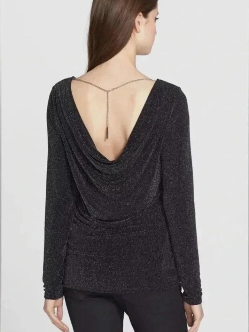 Michael Kors Metallic Top